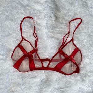 Victoria's Secret Bow Lingerie Bra